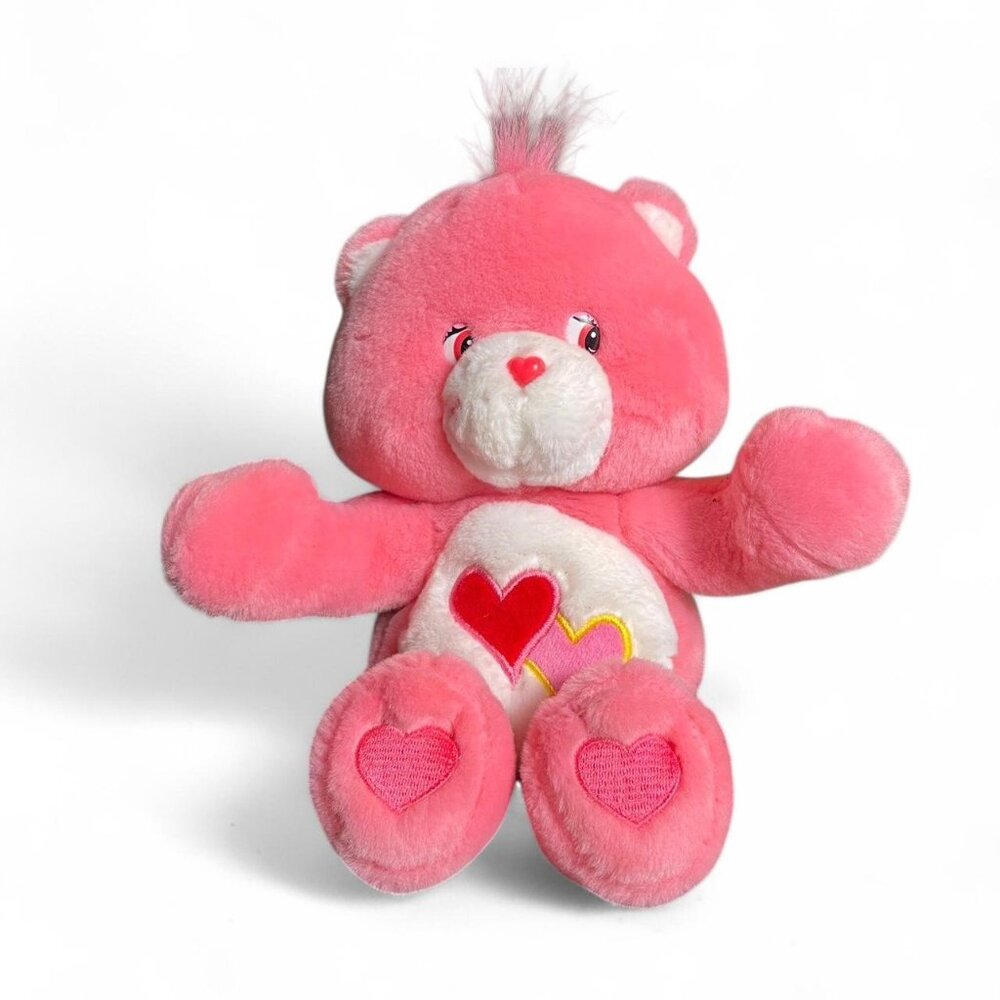 2003 Care Bears Sing Along Friends Love A Lot Pink Untested Care Bear Toy